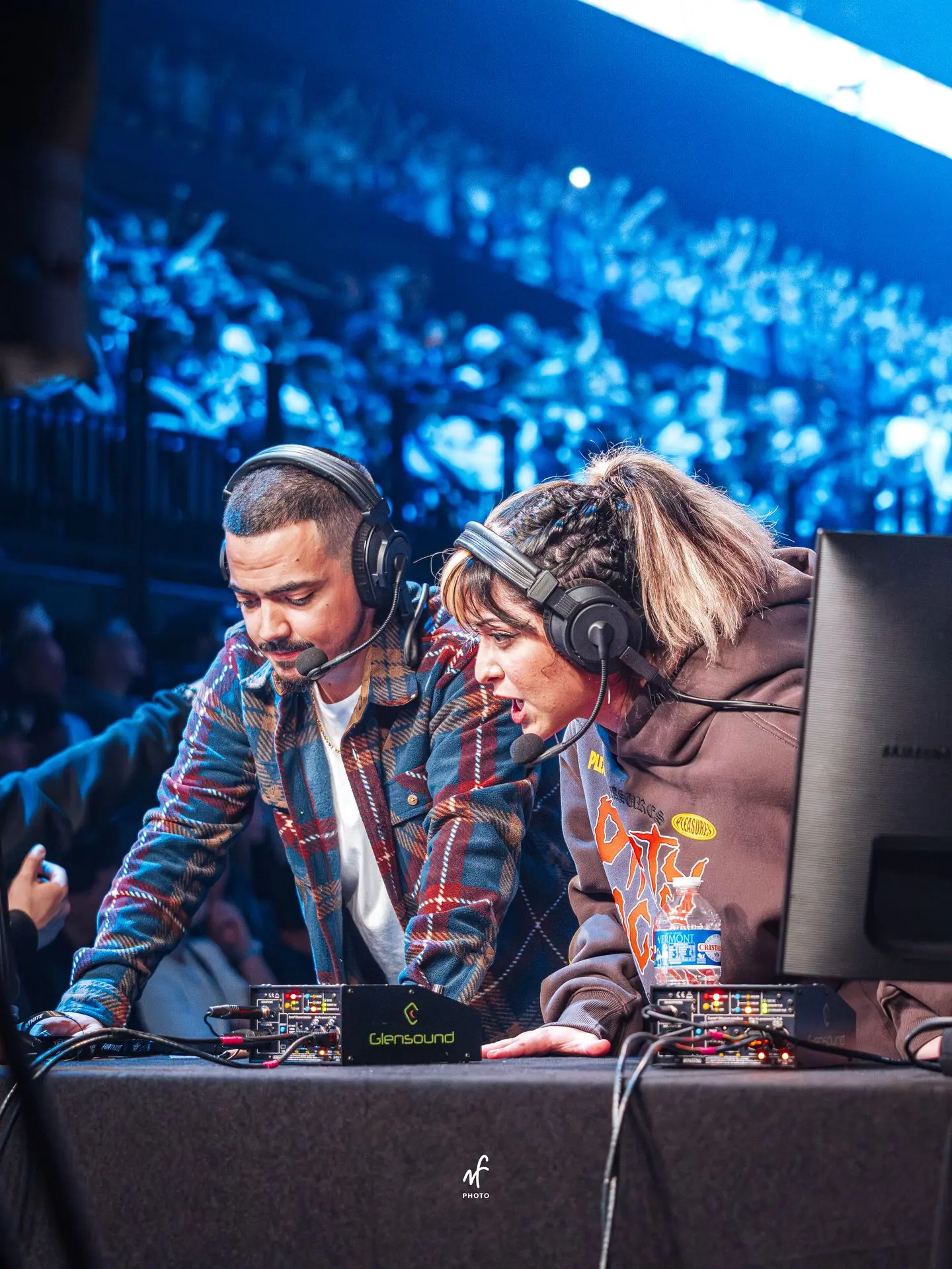 Vue de la scène principale de la Fortnite World Cup en reportage photo