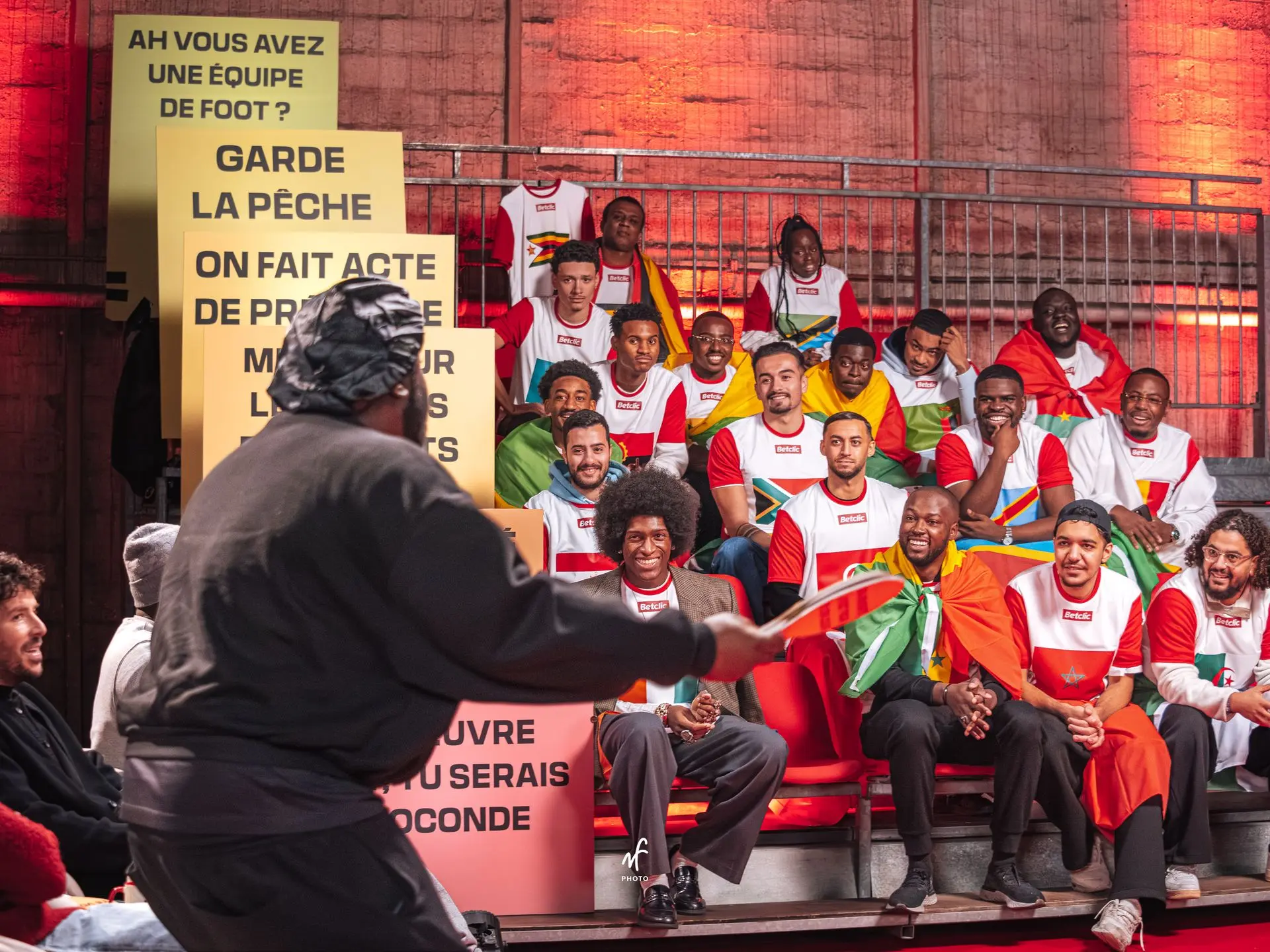 Couverture photo d’un tournage Betclic produit par Mothaiba
